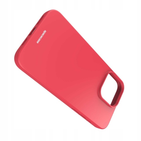 Spacecase Silicone Case iPhone 15 Pro Max red