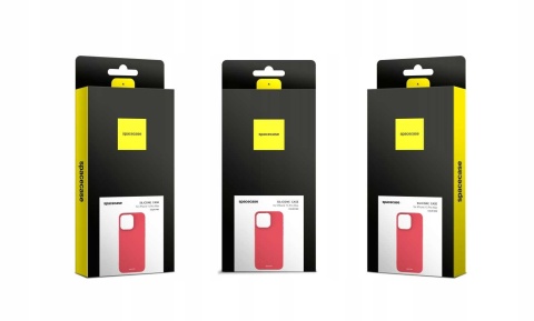 Spacecase Silicone Case iPhone 15 Pro Max red