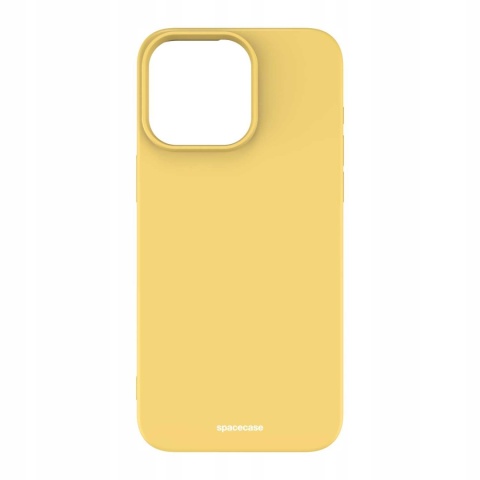 Spacecase Silicone Case iPhone 15 Pro Max yellow