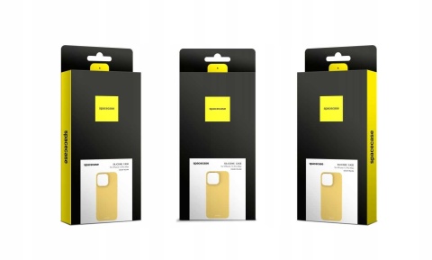 Spacecase Silicone Case iPhone 15 Pro Max yellow
