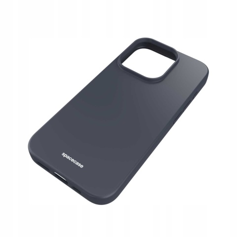 Spacecase Silicone Case iPhone 15 Pro black