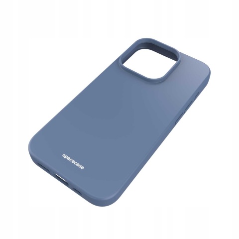 Spacecase Silicone Case iPhone 15 Pro blue