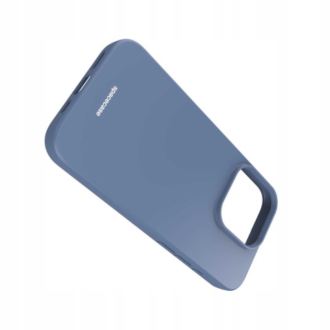 Spacecase Silicone Case iPhone 15 Pro blue