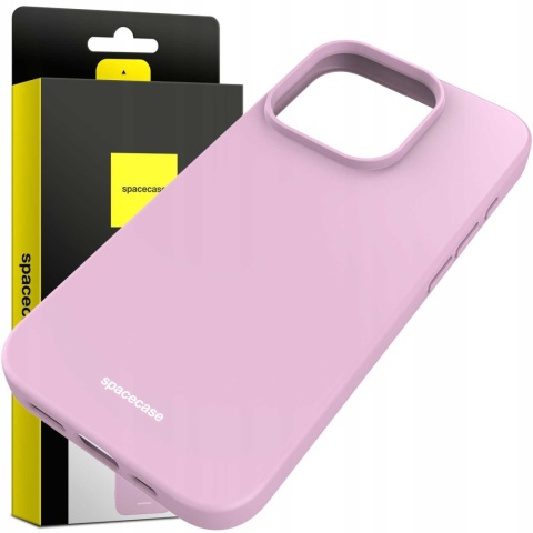 Spacecase Silicone Case iPhone 15 Pro lilac