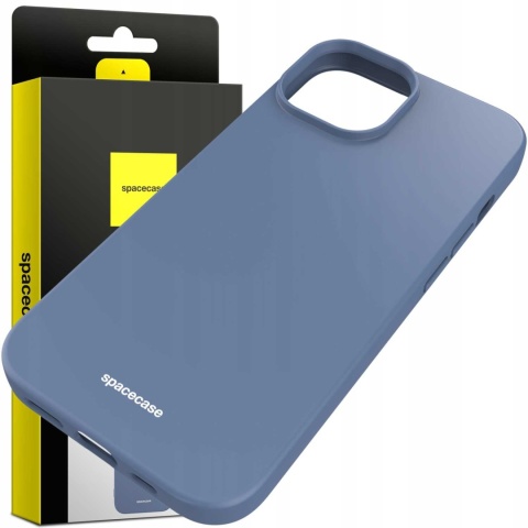 Spacecase Silicone Case iPhone 15 blue