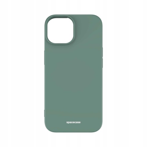 Spacecase Silicone Case iPhone 15 dark green