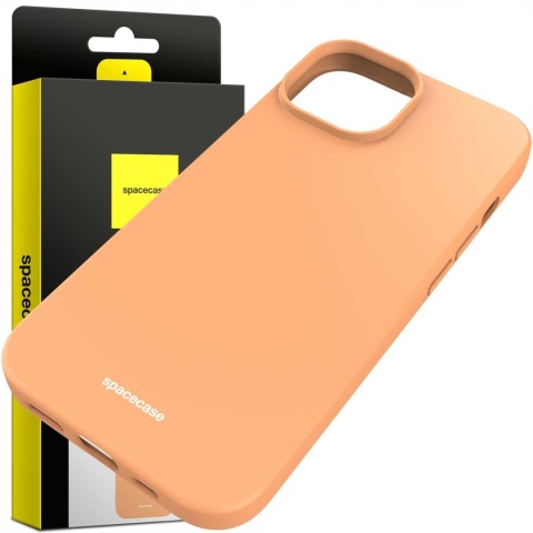 Spacecase Silicone Case iPhone 15 orange