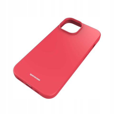Spacecase Silicone Case iPhone 15 red