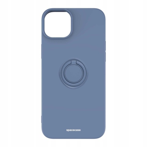 Spacecase Silicone Ring iPhone 15 Plus blue