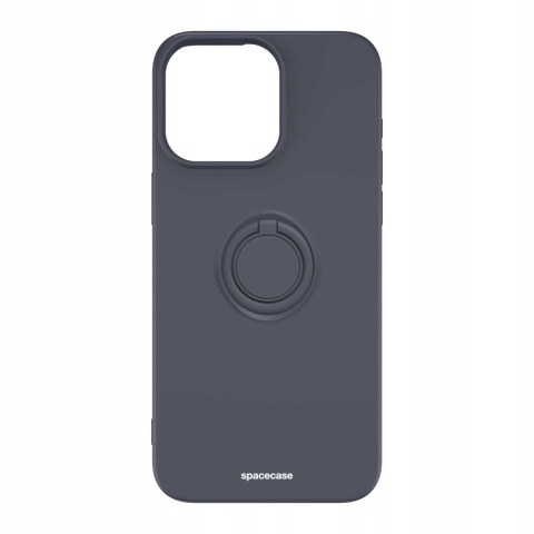 Spacecase Silicone Ring iPhone 15 Pro Max black
