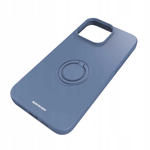Spacecase Silicone Ring iPhone 15 Pro Max blue