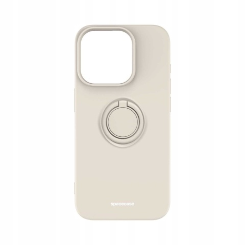 Spacecase Silicone Ring iPhone 15 Pro bone