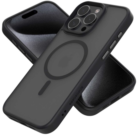 Spacecase Hybrid Mag iPhone 15 Pro Max black