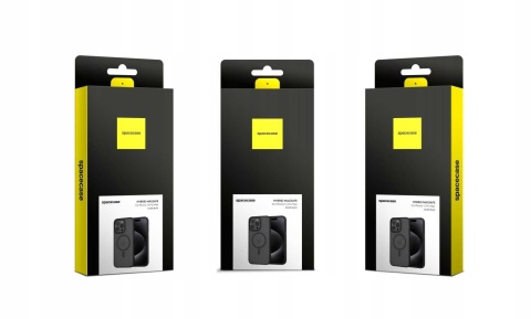 Spacecase Hybrid Mag iPhone 15 Pro Max black