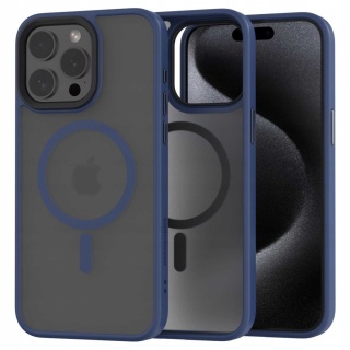 Spacecase Hybrid Mag iPhone 15 Pro Max dark bl