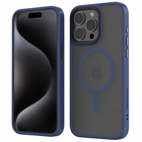 Spacecase Hybrid Mag iPhone 15 Pro Max dark bl
