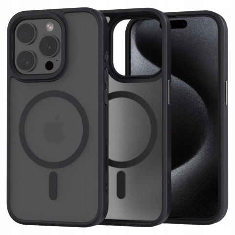 Spacecase Hybrid Mag iPhone 15 Pro black